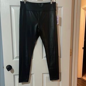 Wild Fable Black Faux Leather Leggings